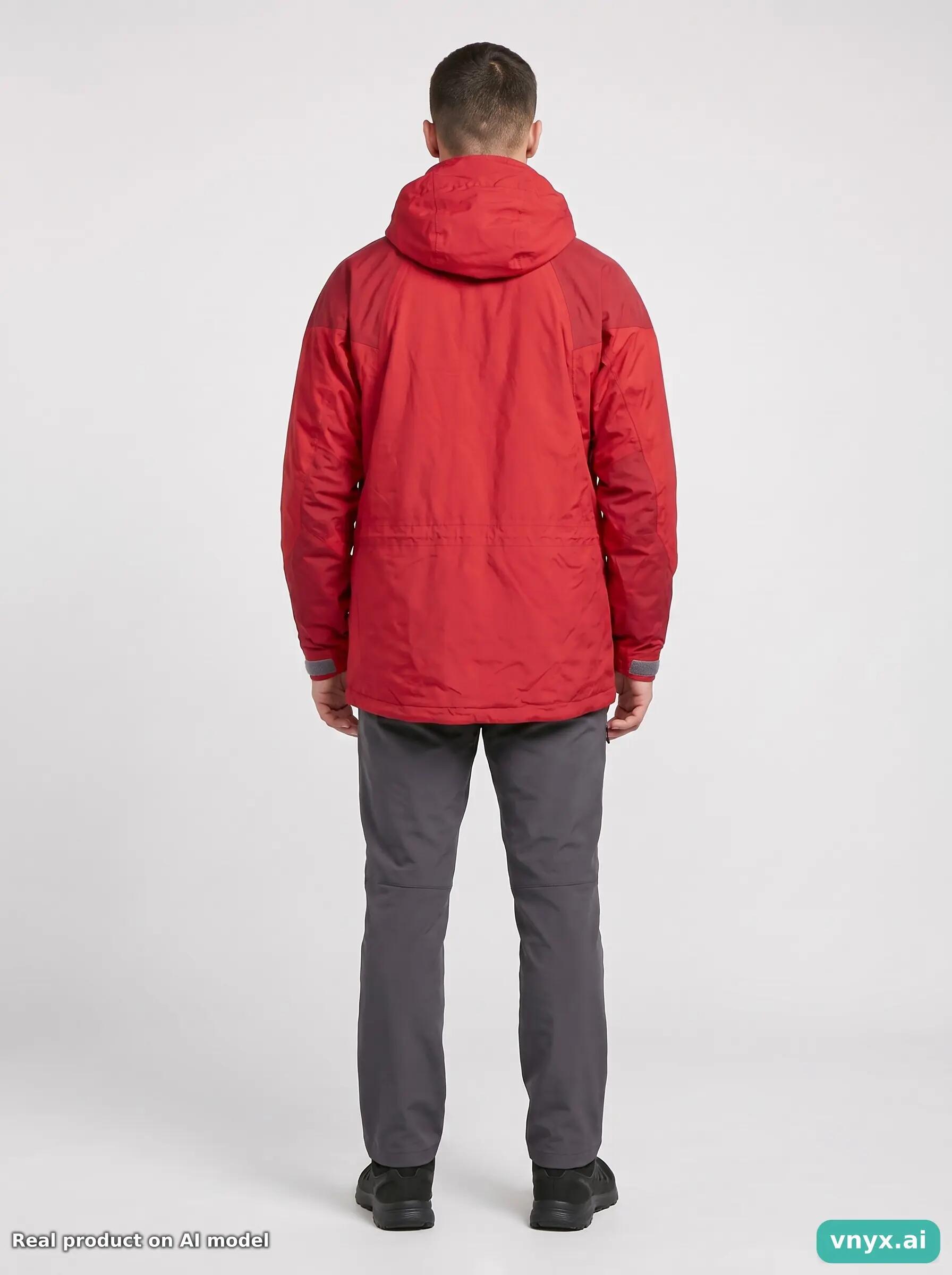 Second Life - Vintage Tenson Red Outdoor Jacket 4/6