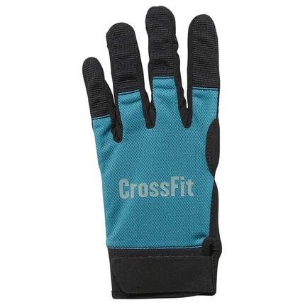 Gants - cross-training - femme - bonne prise - cyan/noir