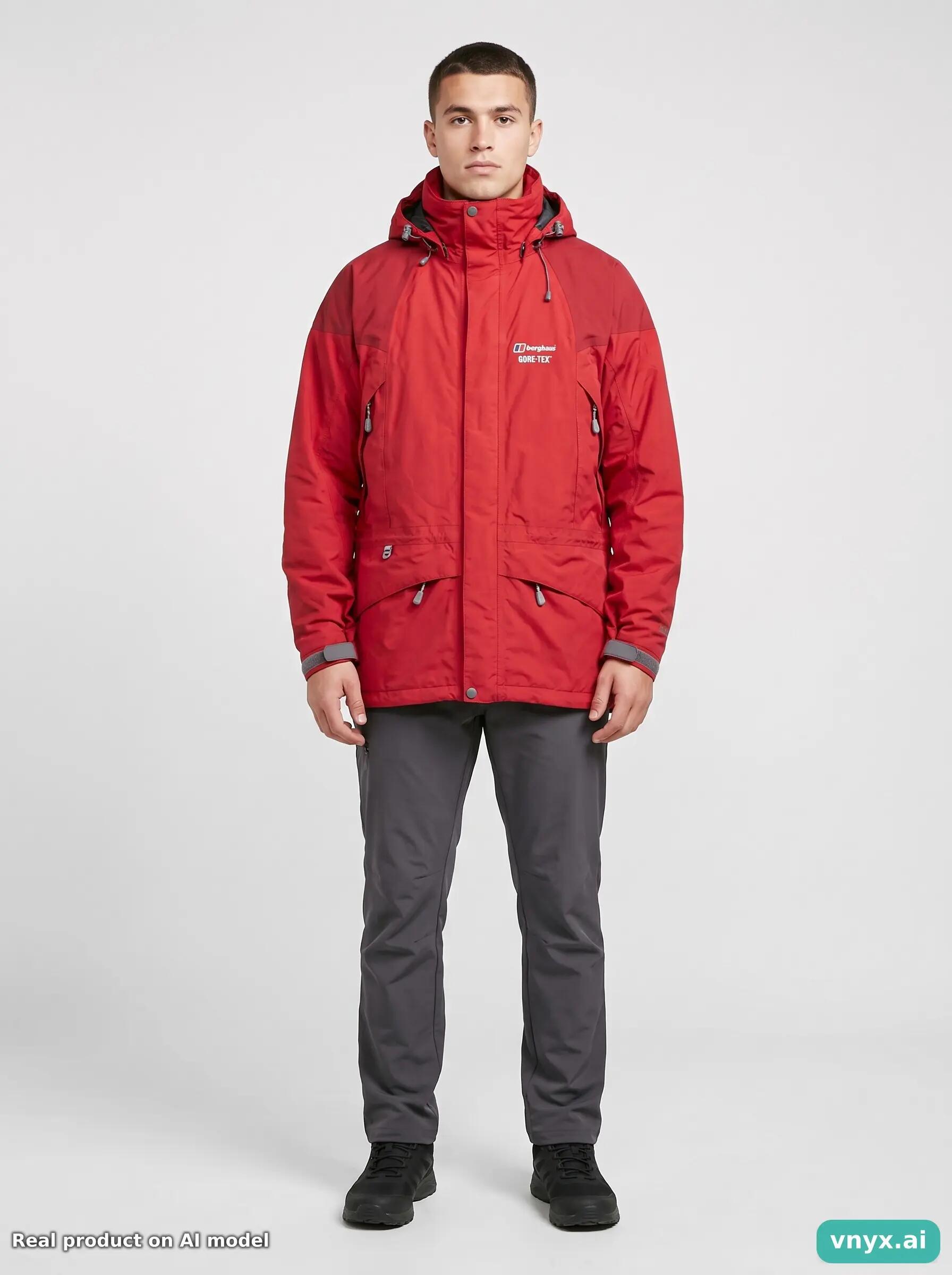Second Life - Vintage Tenson Red Outdoor Jacket 3/6