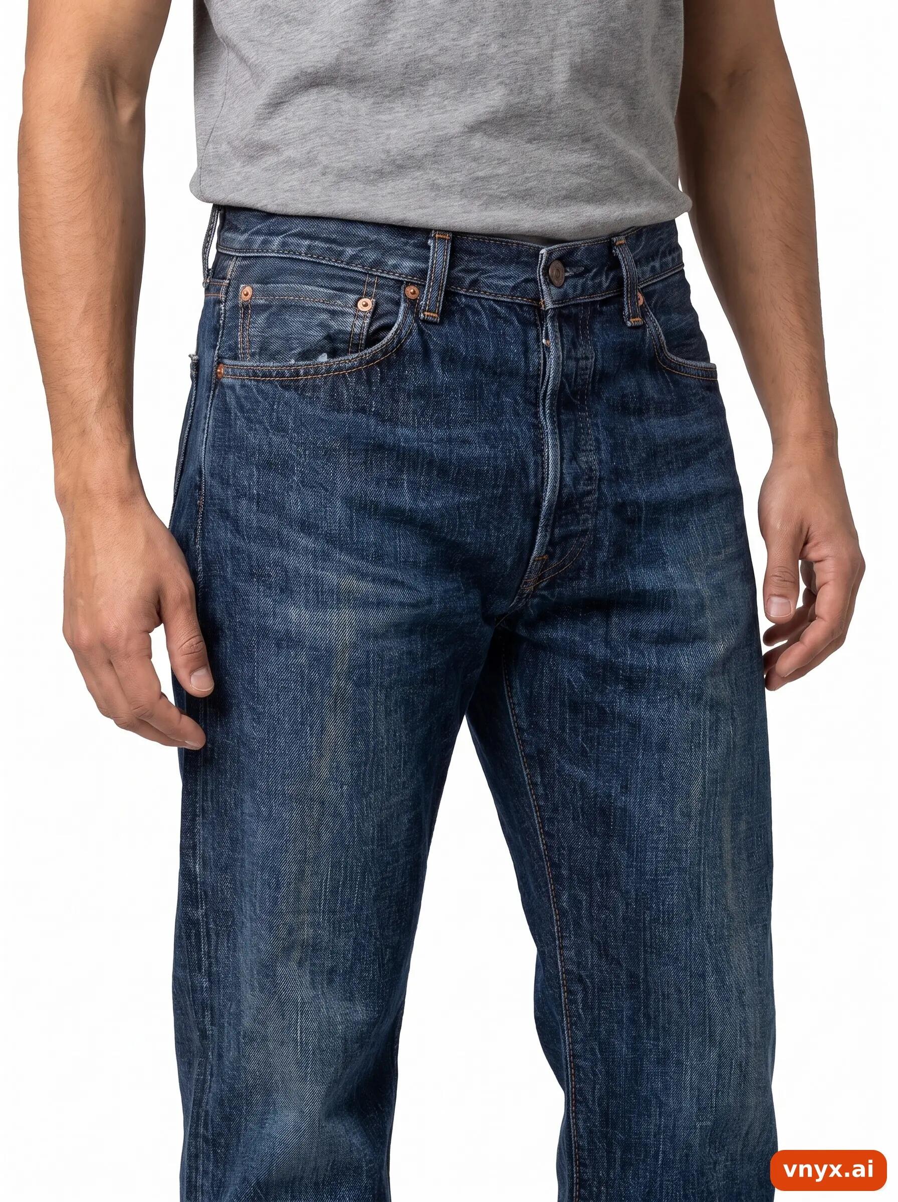 Second Life - Vintage LEVI STRAUSS & CO. Blue Jeans Men W36 L34 4/6