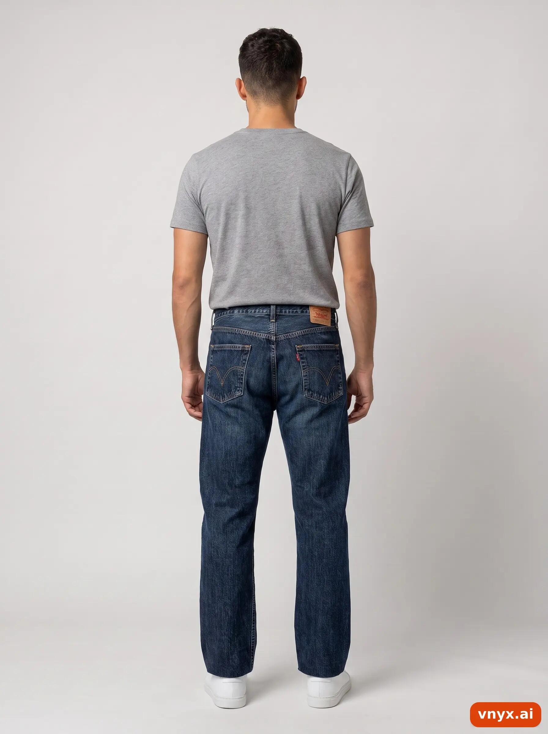 Second Life - Vintage LEVI STRAUSS & CO. Blue Jeans Men W36 L34 3/6