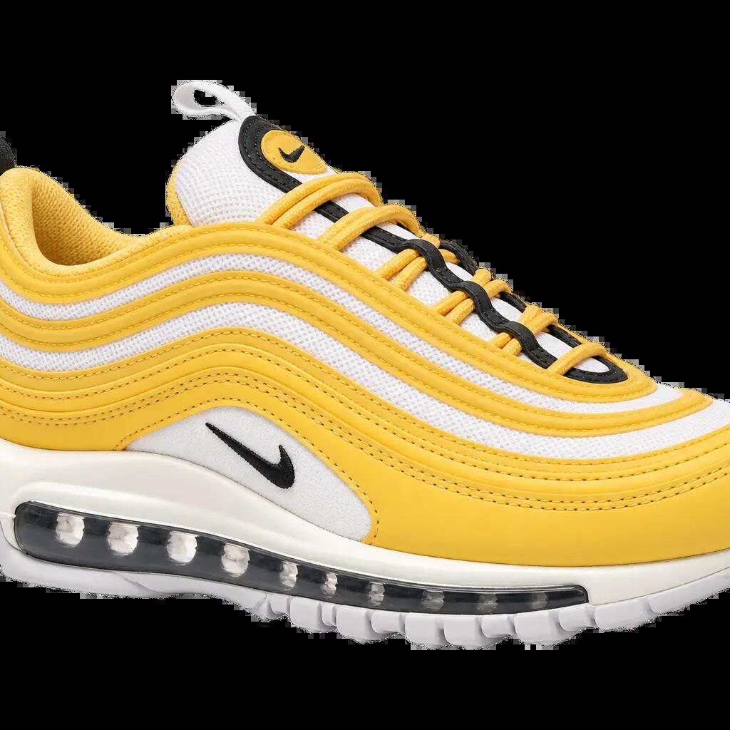 Damen - sportliche sneakers - synthetik - Nike Air Max 97 - topaz gold, metallic