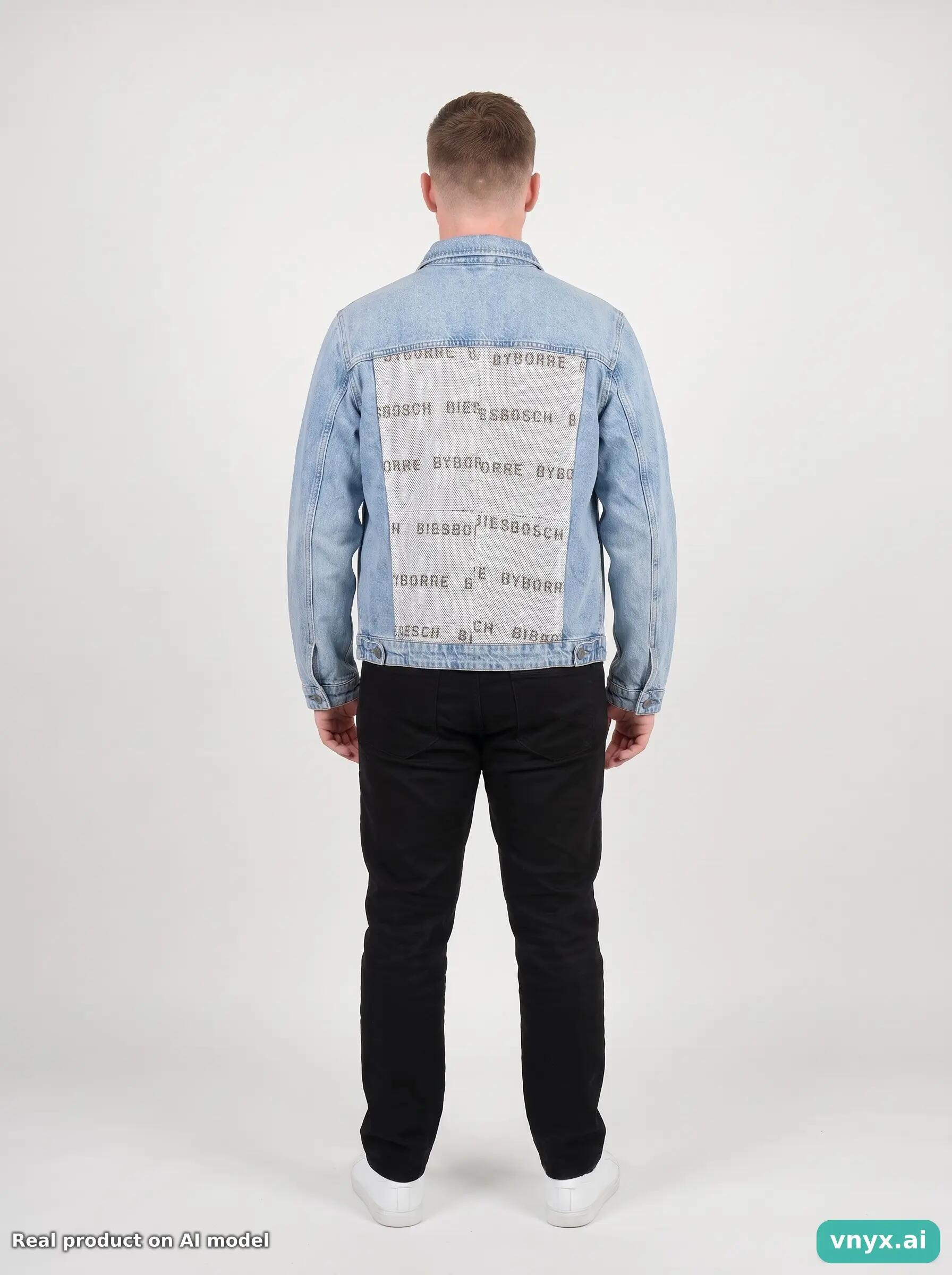 Second Life - Vintage Jack & Jones Blue Denim Jacket Men L 5/6