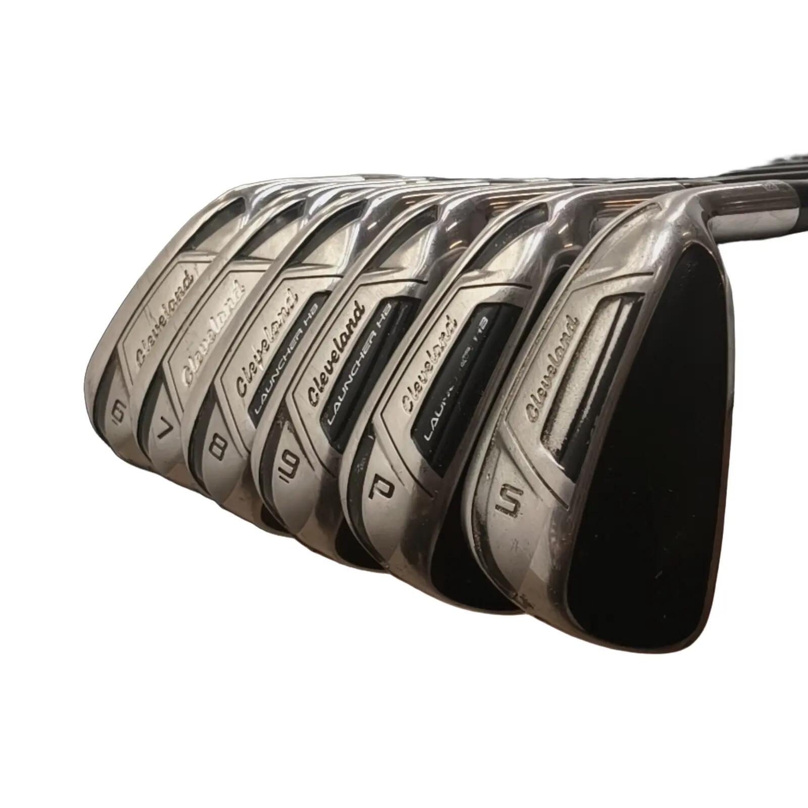 Cleveland Launcher HB Iron Set / 6-PW+SW / Flex A-flex / Graphite 3/7