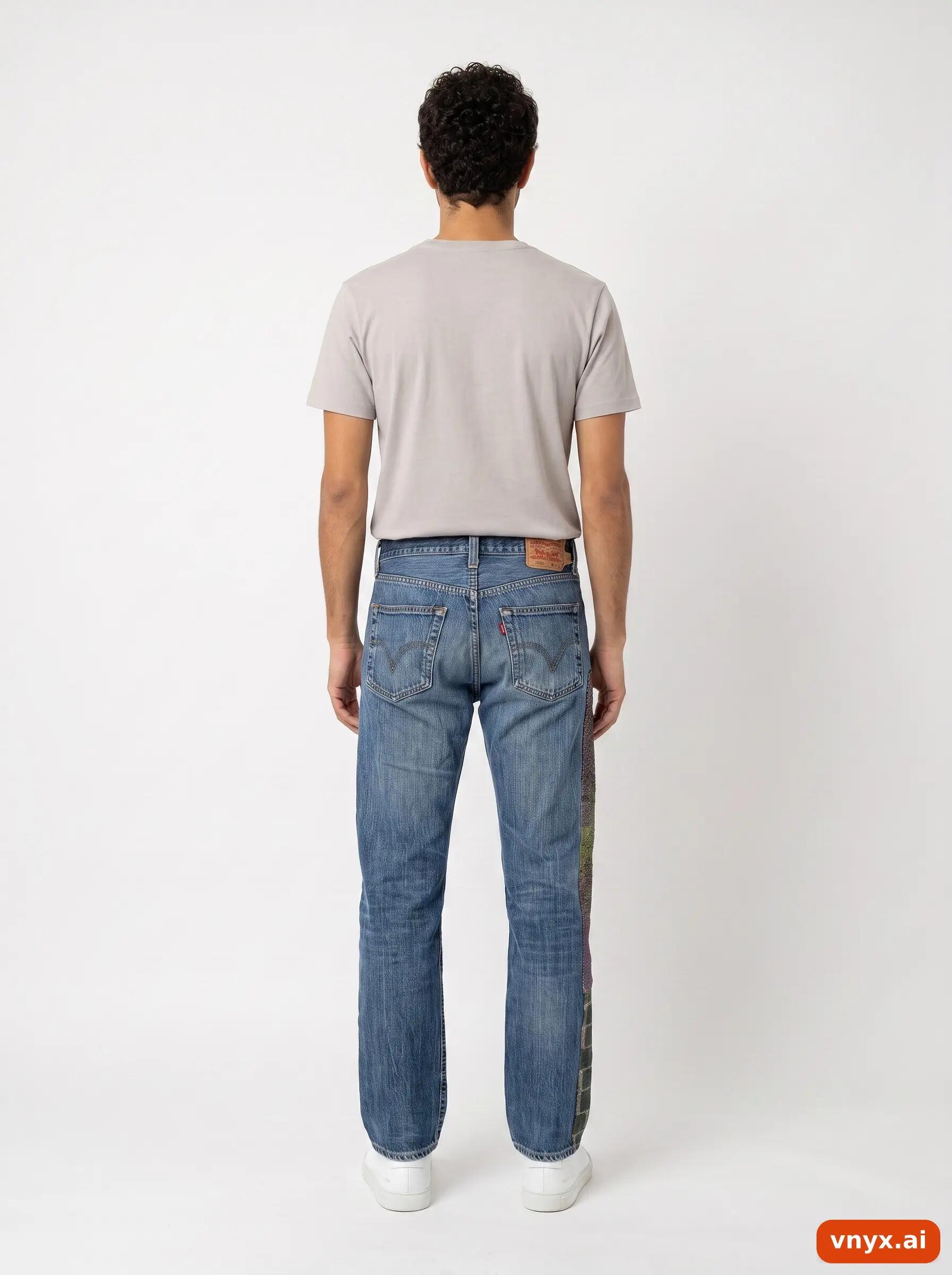 Second Life - Vintage LEVI STRAUSS & CO. Blue Jeans Men W32 L32 4/6