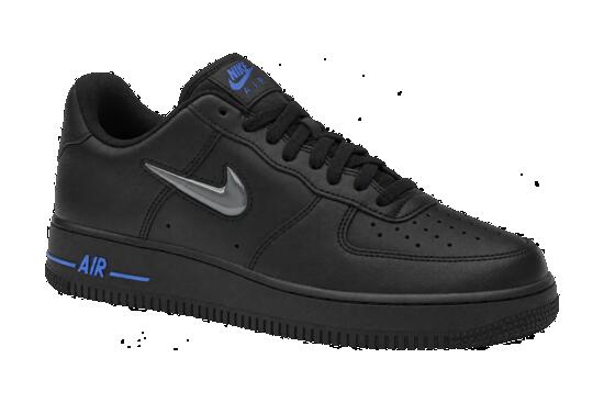 Heren - sneakers - low - Nike Air Force 1 Jewel - zwart