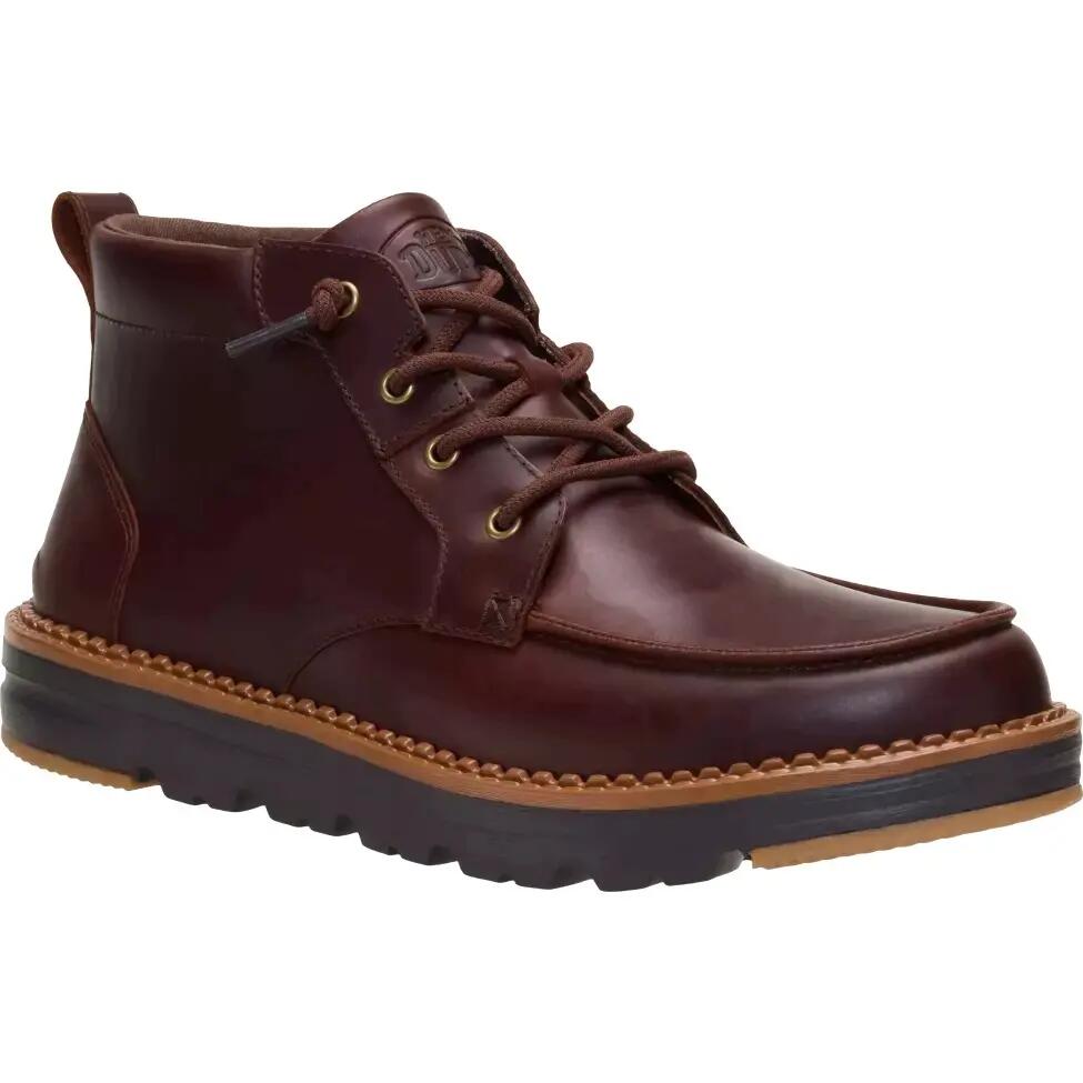 HeyDude Męskie Trzewiki Flint Boot Leather 4/6