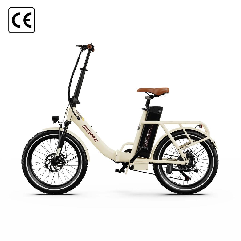 Skladací Elektrický Bicykel ONESPORT OT16 Pro, 250W, Batéria 48V 17Ah