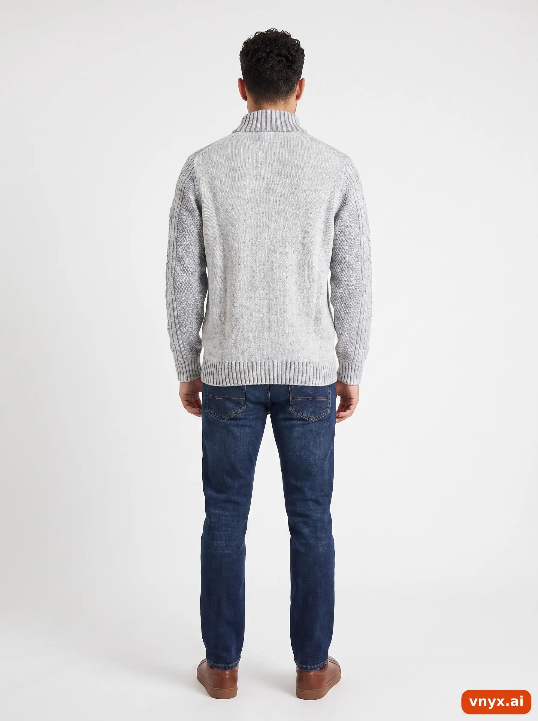 Second Life - Vintage MCGREGOR Grey Sweater Men S 4/6