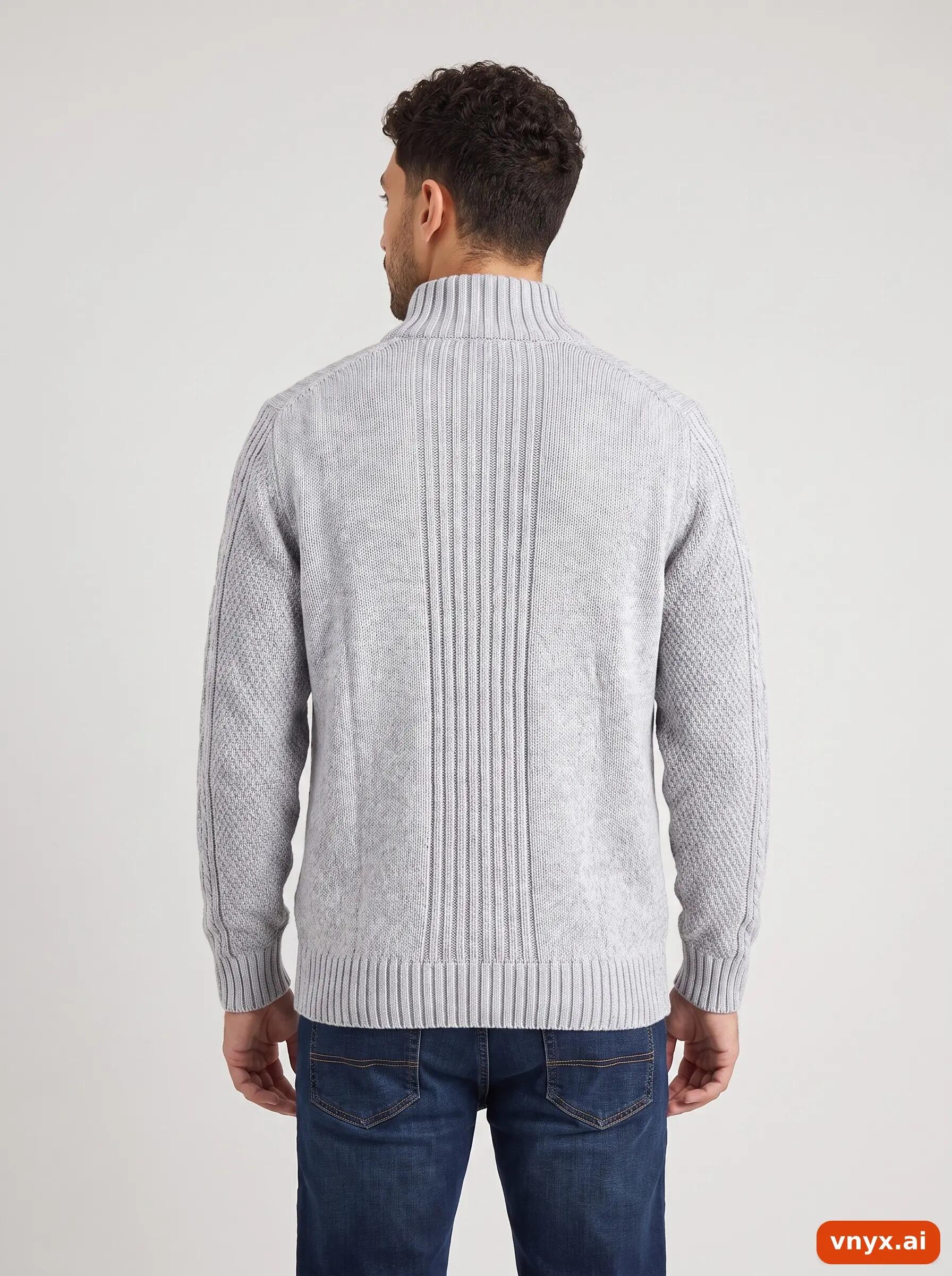 Second Life - Vintage MCGREGOR Grey Sweater Men S 2/6