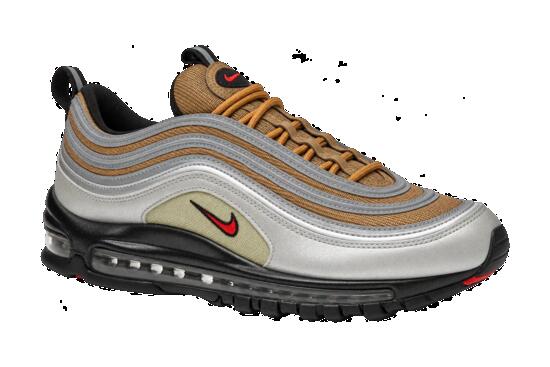 Baskets hommes - Nike Air Max 97 - métallisé