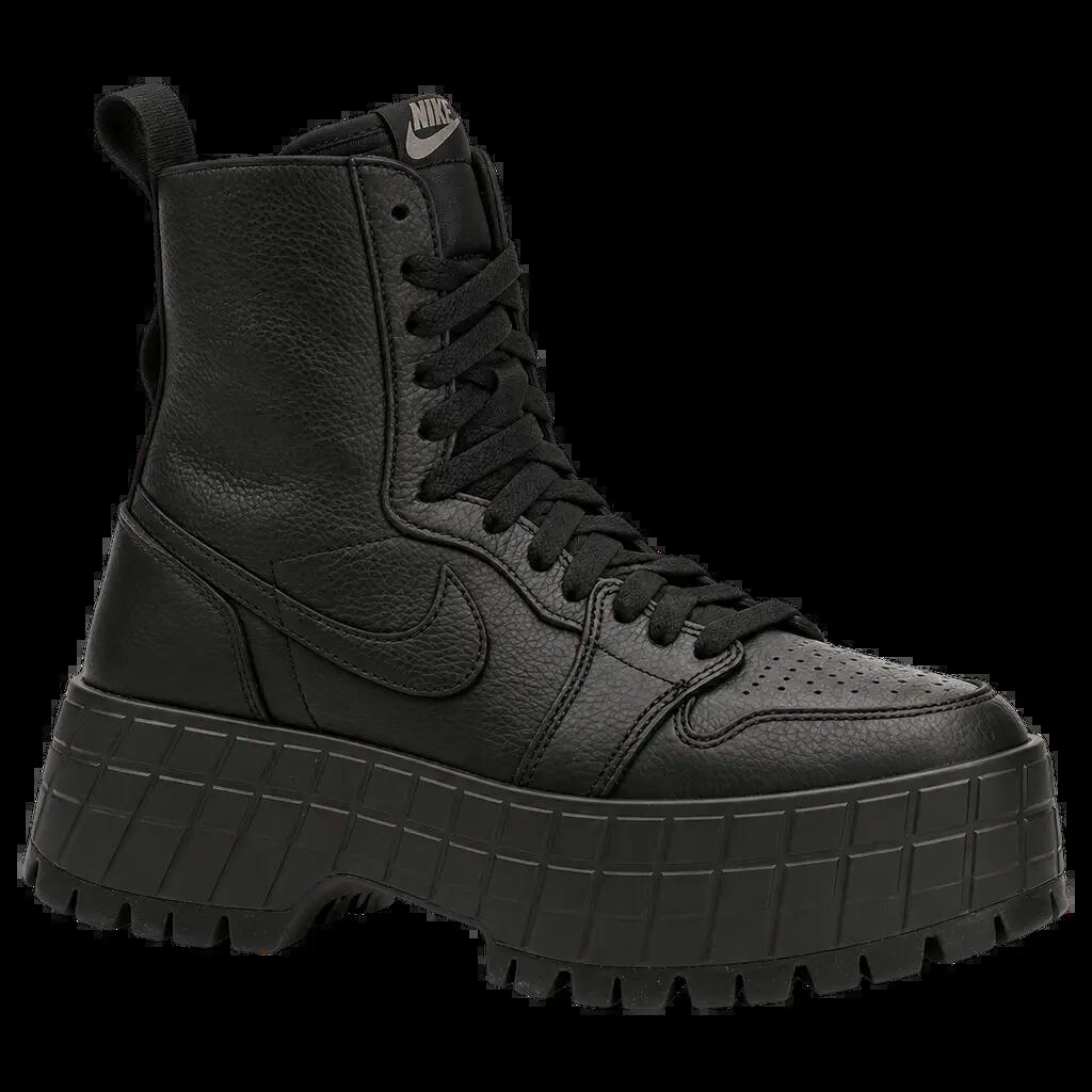 Damen - High-Top-Sneaker - Air Jordan 1 High Brooklyn - Schwarz