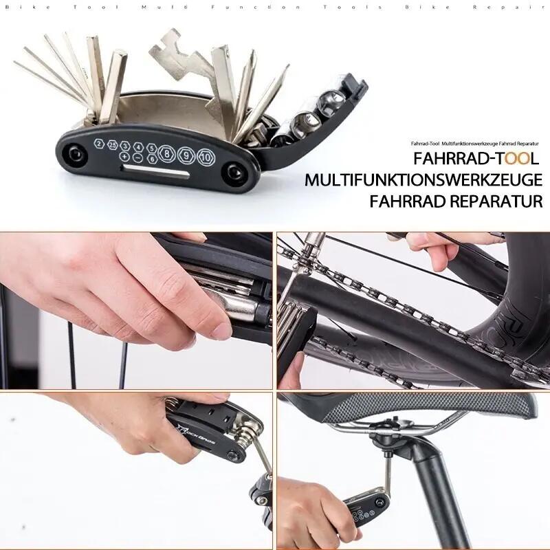 Set NFC U-Schloss Smart + 16-in-1 Fahrrad Multitool 10/10