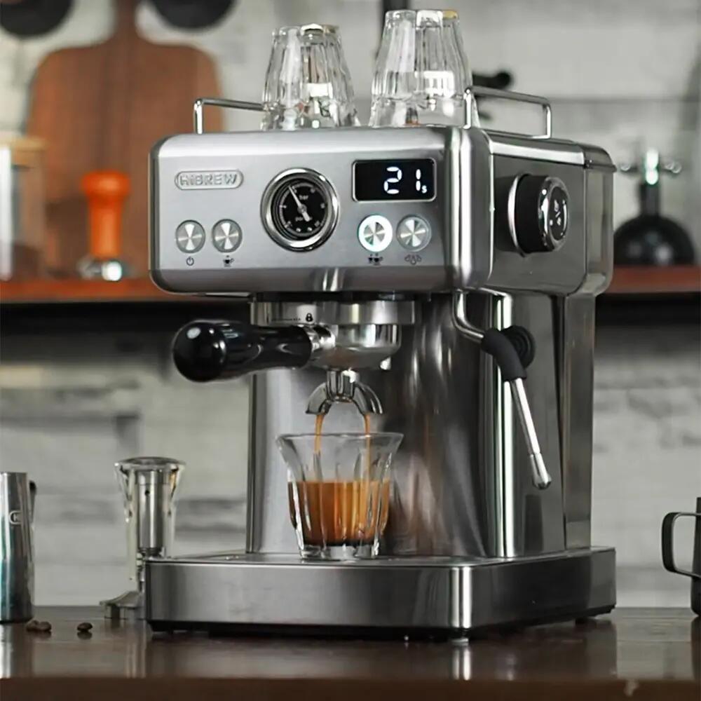 Máquina de café expresso semiautomática HiBREW H10A, 20 bar 8/12