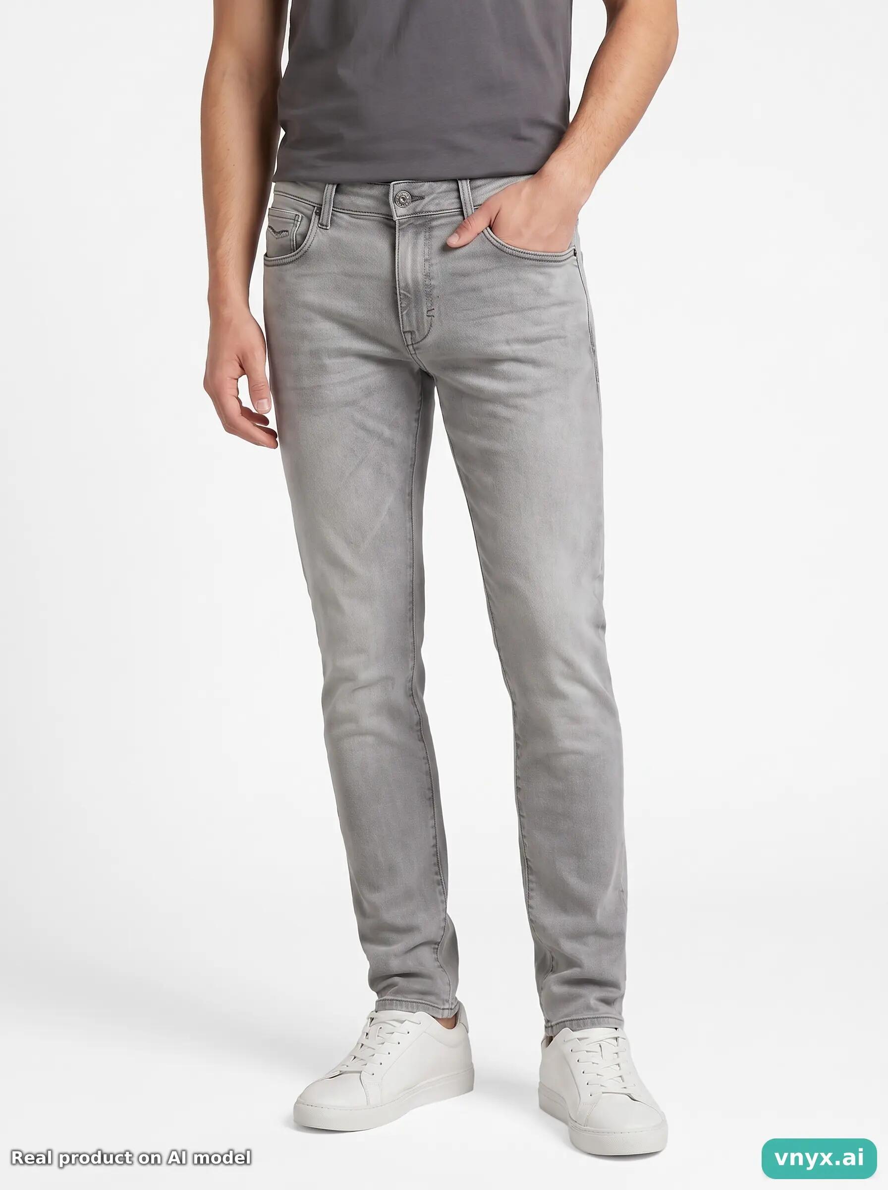 Second Life - Vintage Replay Light Grey Jeans Men 32 L32 5/6