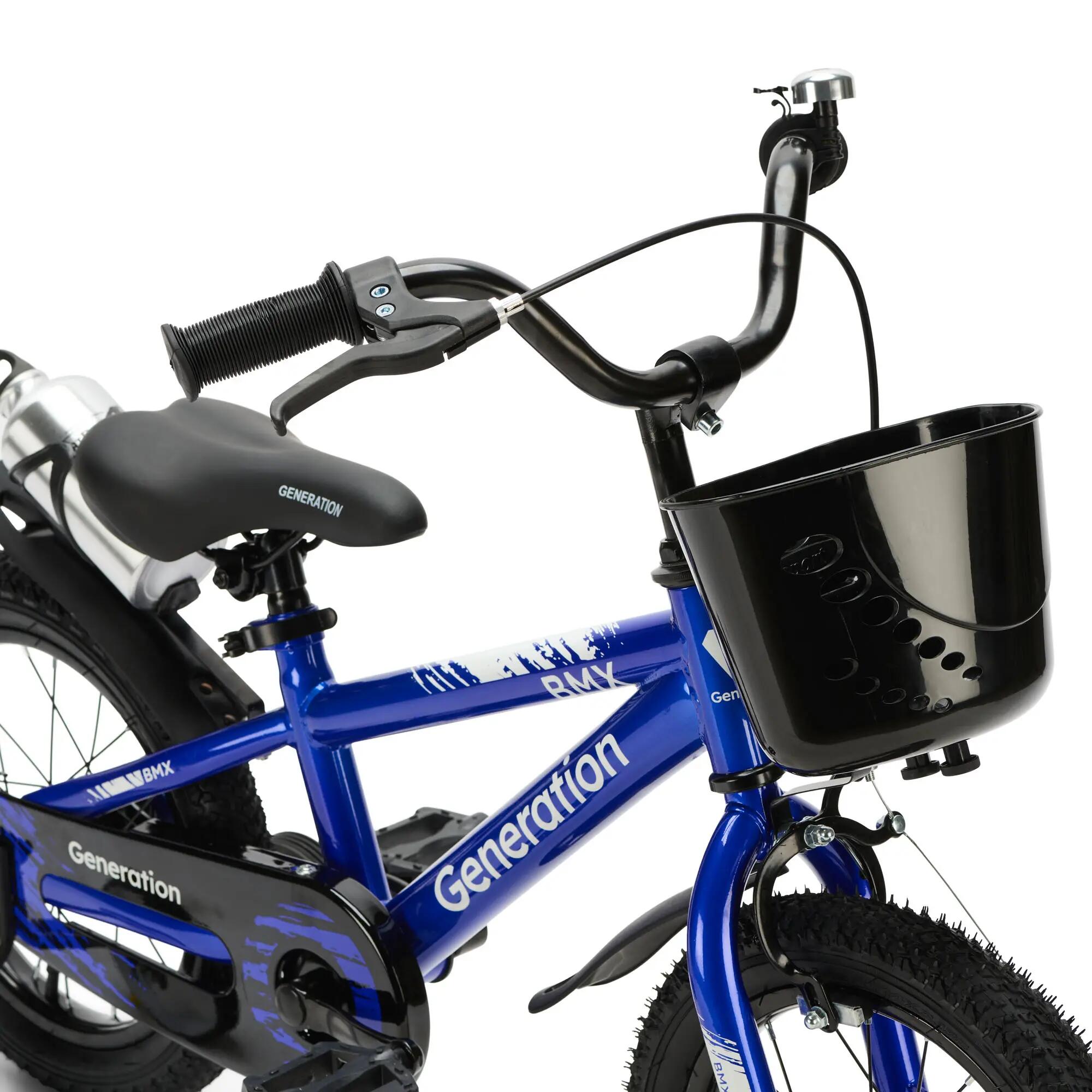 Generation BMX 14 Zoll Blau – Kinderfahrrad – 3 bis 5 Jahre 4/4