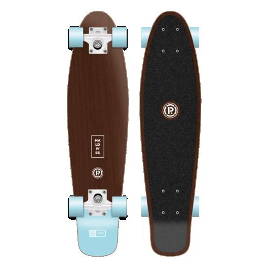 Retro Wood Cruiser - Skateboard Cruiser Complet 28