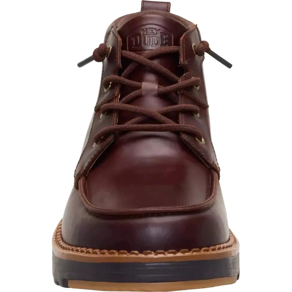 HeyDude Męskie Trzewiki Flint Boot Leather 5/6