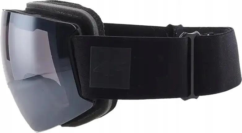 Gogle narciarskie 4F gogle snowboardowe GOGU043 20S czarny 3/5