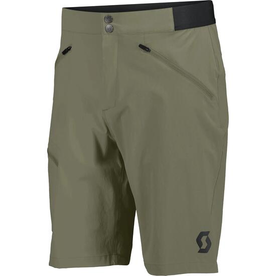 Herren - wandern - kurze hose - leicht, 2-in-1 - explorair - khakigrün