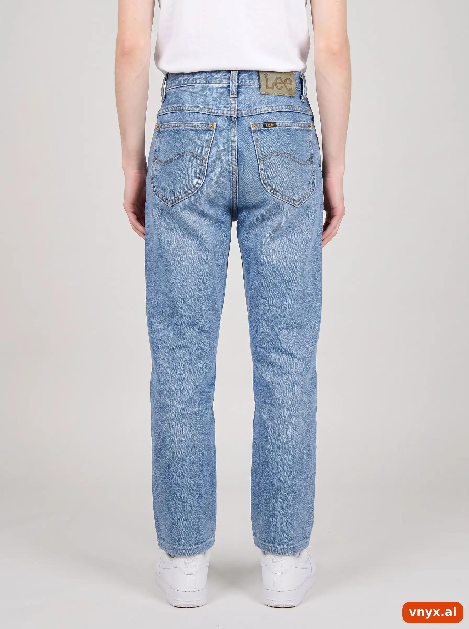 Second Life - Vintage Lee Light Blue Jeans Men W32 L28 5/6
