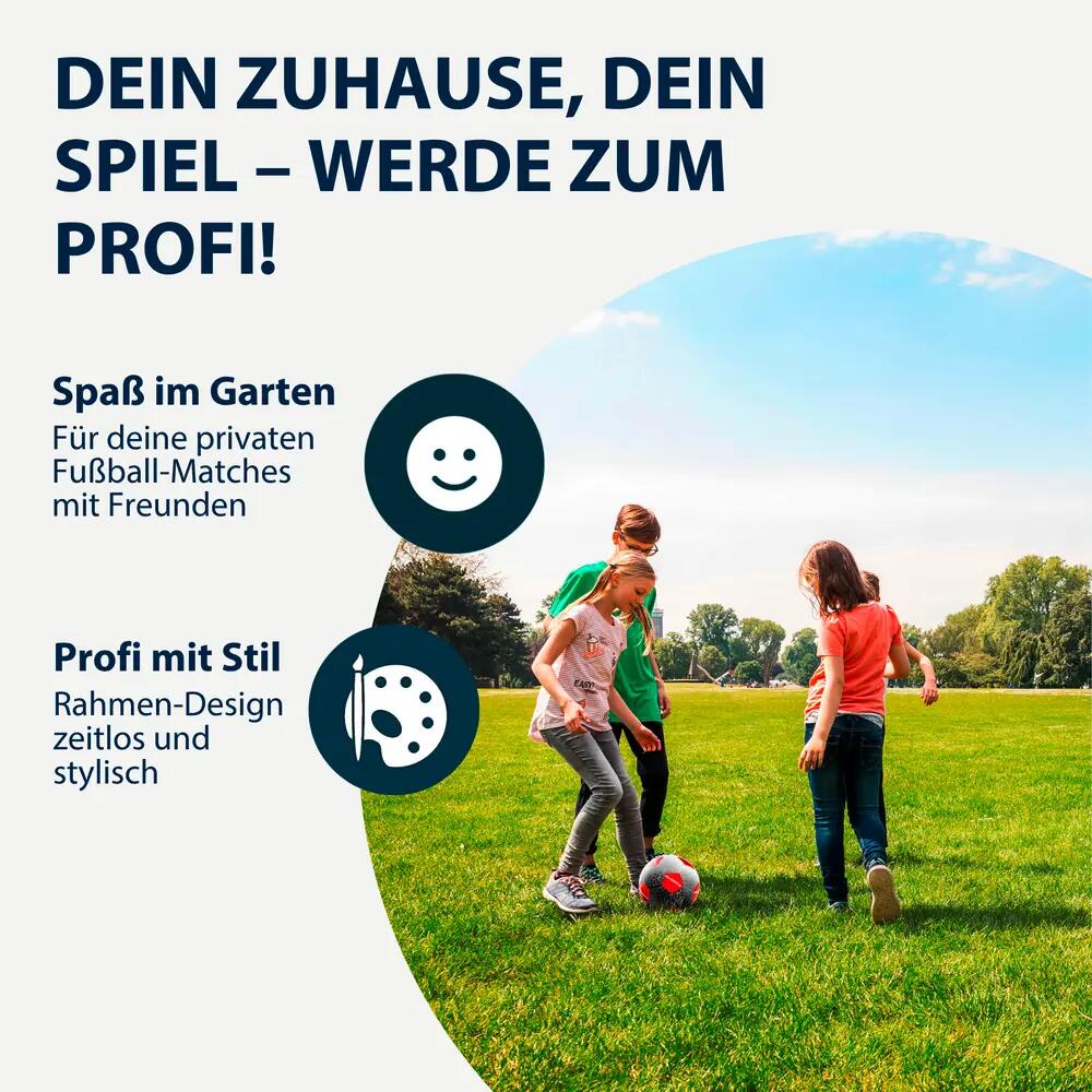 Fußball Tor Größe XL - Pro Tect Lite 300 Black 6/6