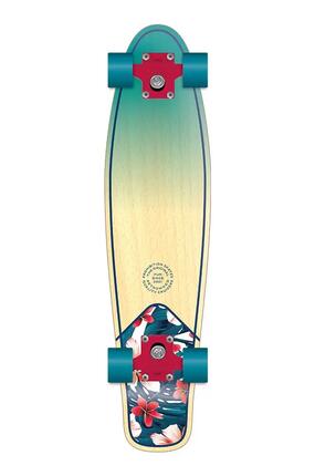 Retro Wood Cruiser - Skateboard Cruiser Complet 28