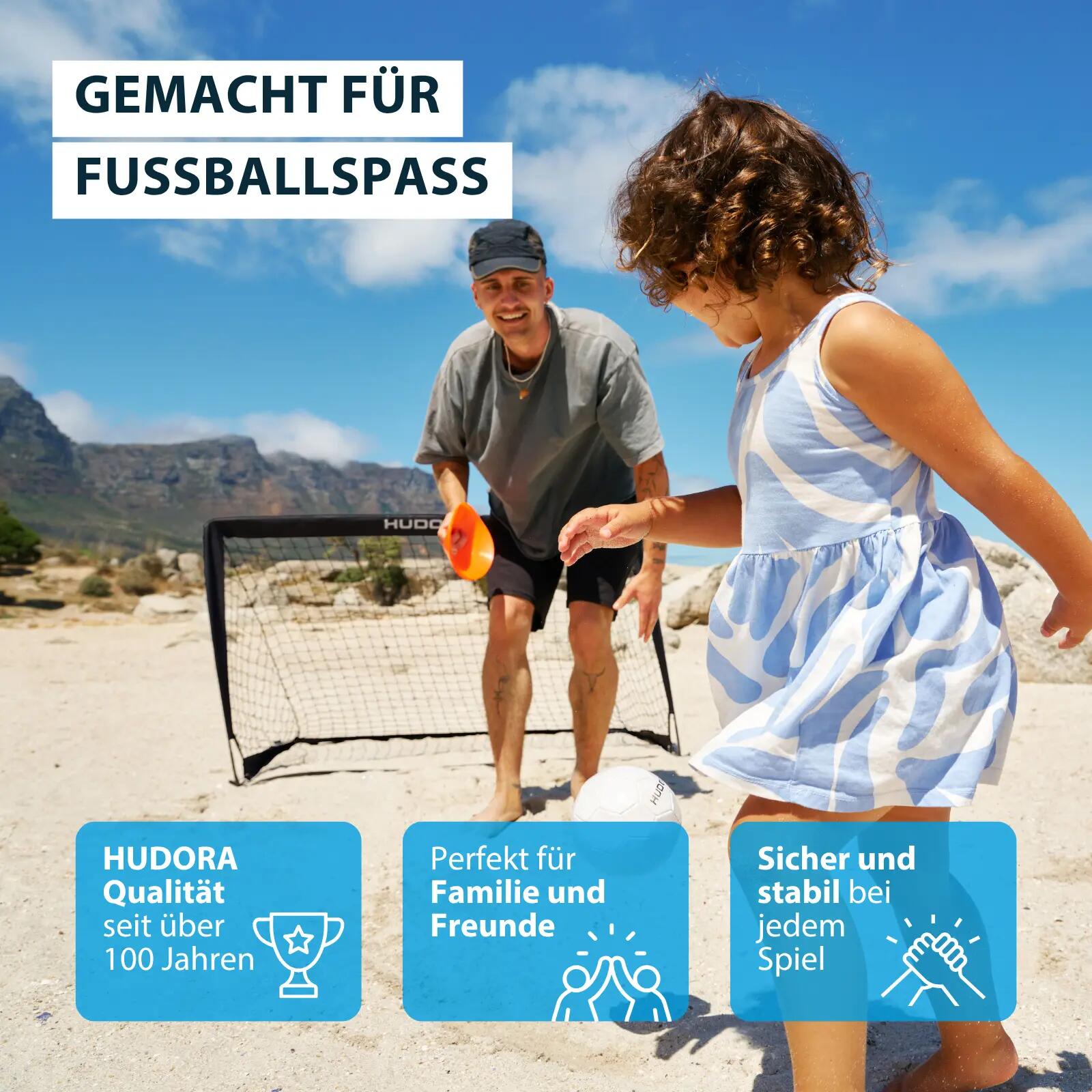 Fußball-Trainingsleiter 5 m inkl. 10 Hütchen, Gelb 6/6