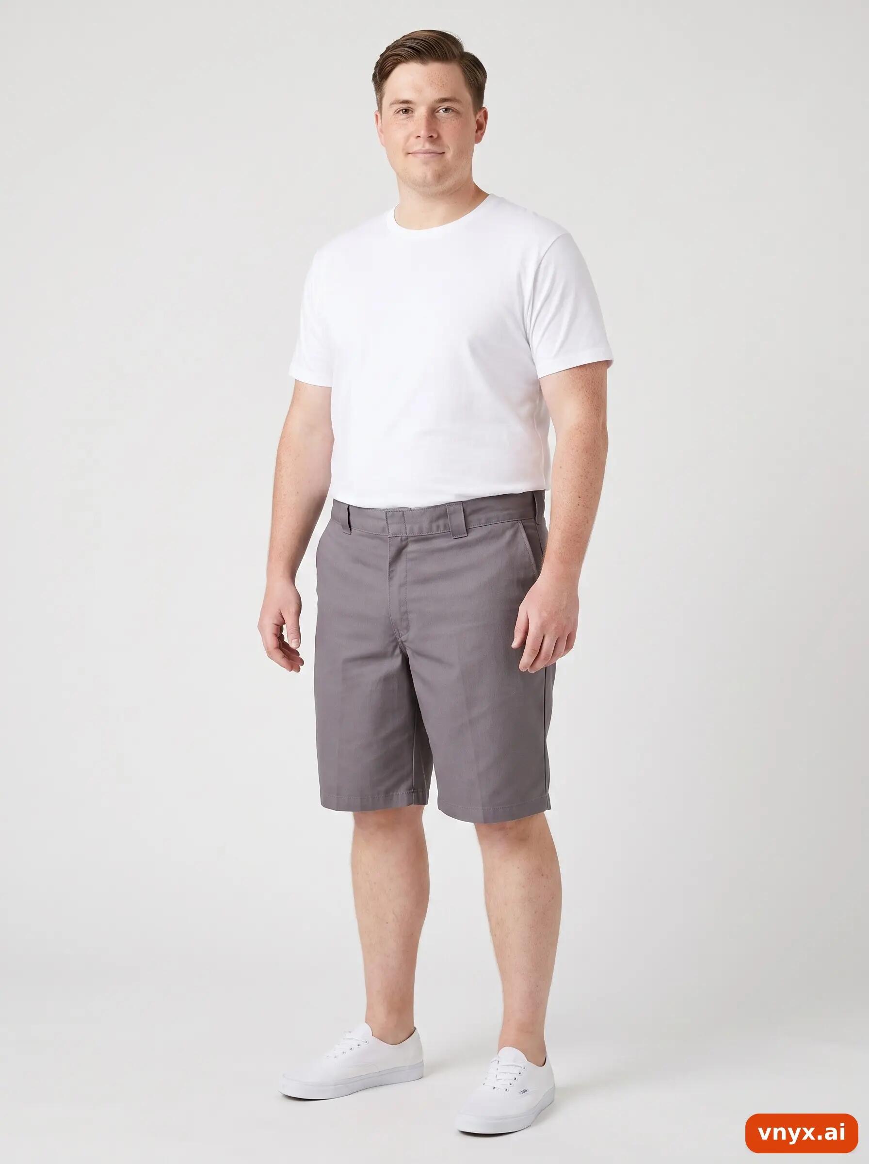 Second Life - Vintage Dickies Gray Shorts Men W40 L41 3/6