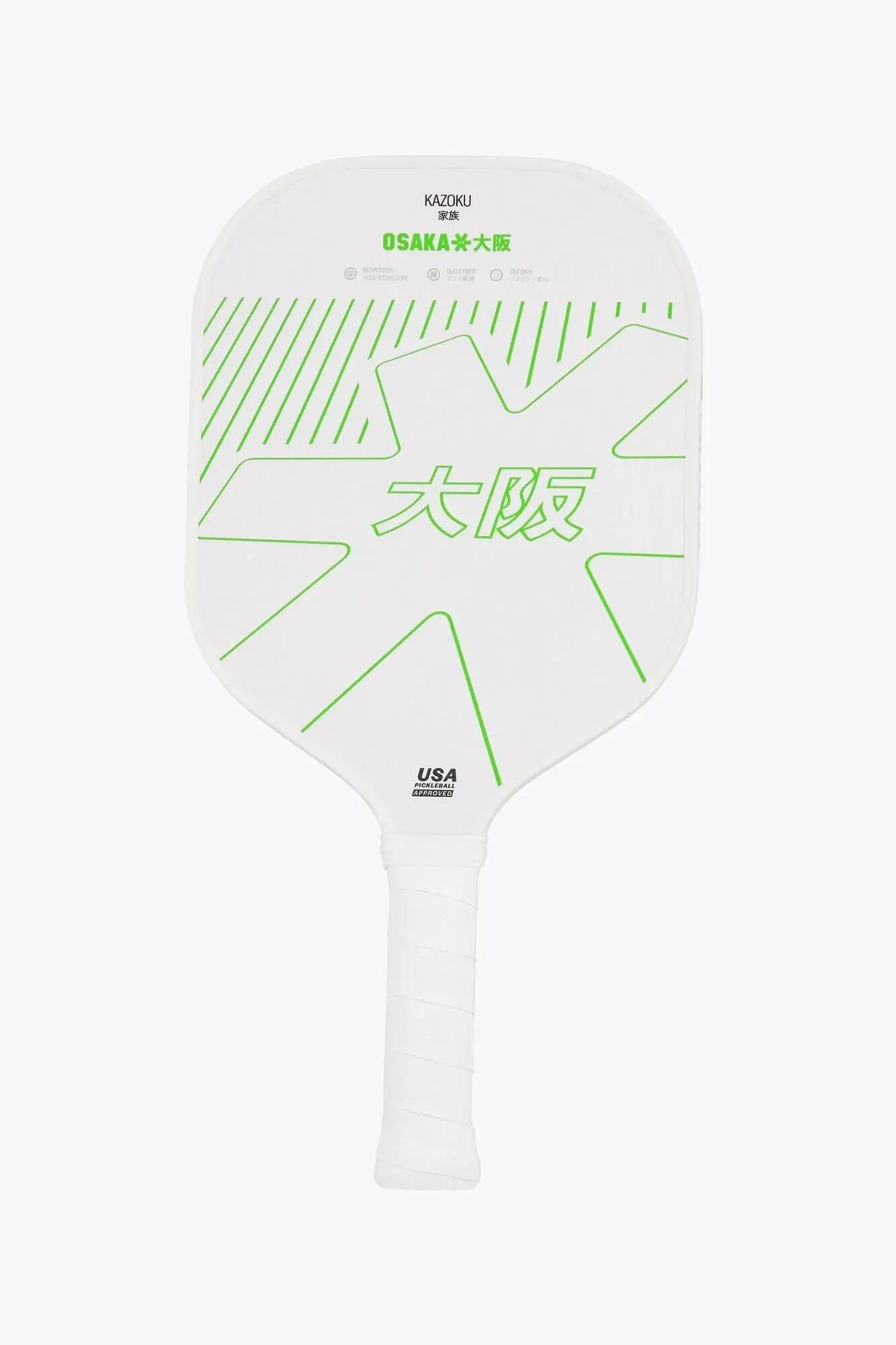 Osaka Kazoku Pickleball Paddle - Iconic White 1/5