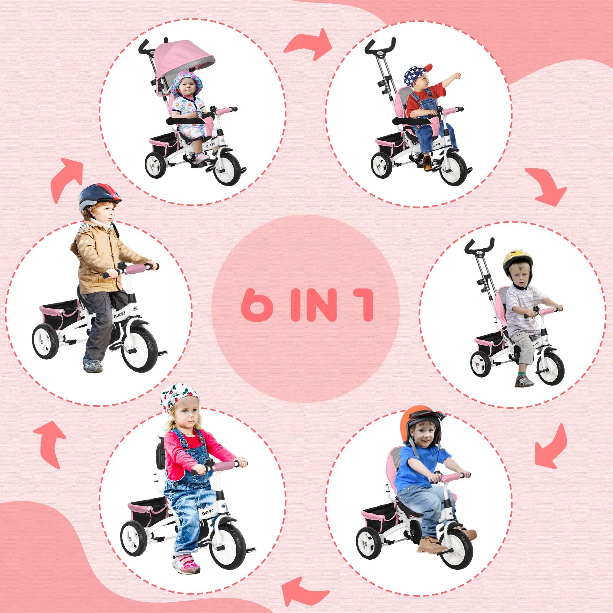 Tricycle enfant évolutif 5/5