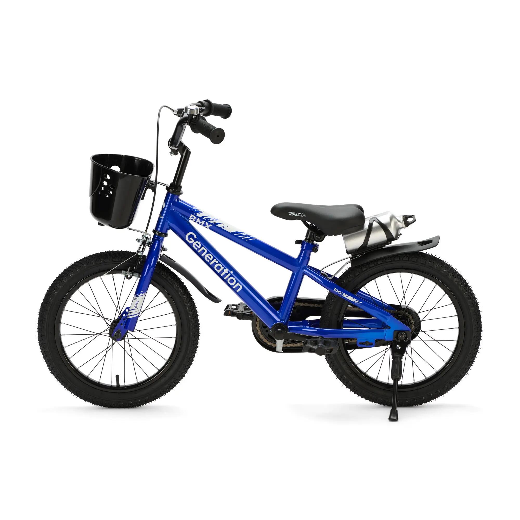 Generation BMX 16 Pollici Blu – Bicicletta per Bambini – 4-6 Anni 4/5