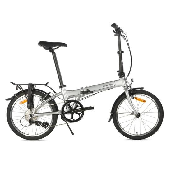 DAHON Mariner D8-II Faltrad 20 Zoll – 8-Gang Kettenschaltung – Aluminium – Silbe