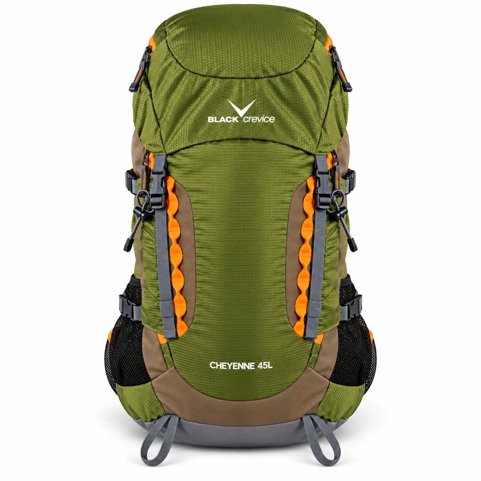 Rucksack Trekkingrucksack Grün 45 Liter Backpacker Wanderrucksack 7/7