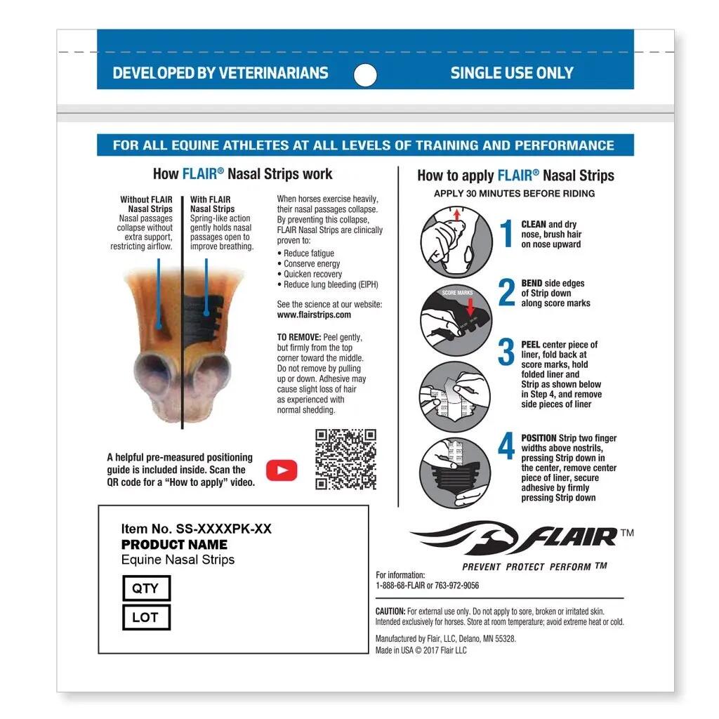 Flair Nasal Strip Zwart - 3/6