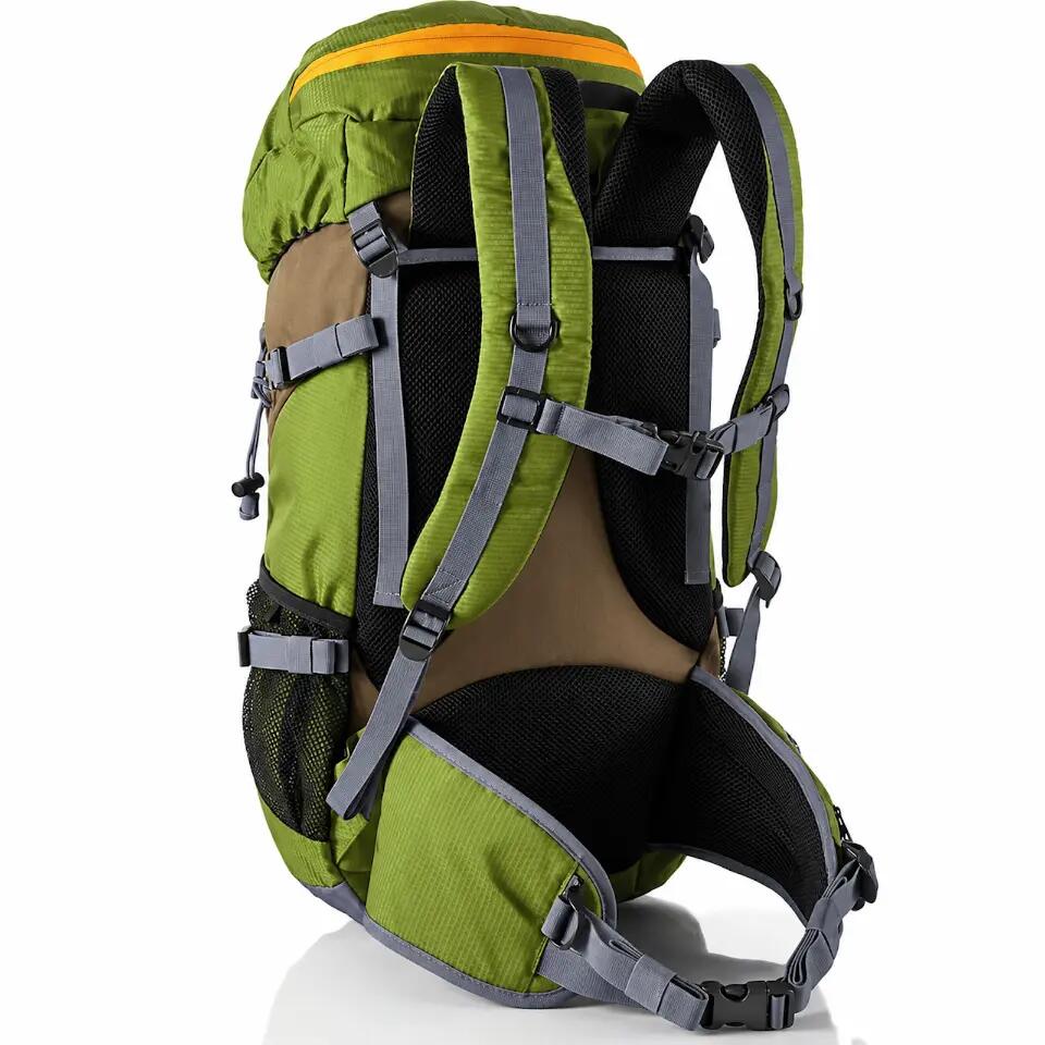 Rucksack Trekkingrucksack Grün 45 Liter Backpacker Wanderrucksack 4/7