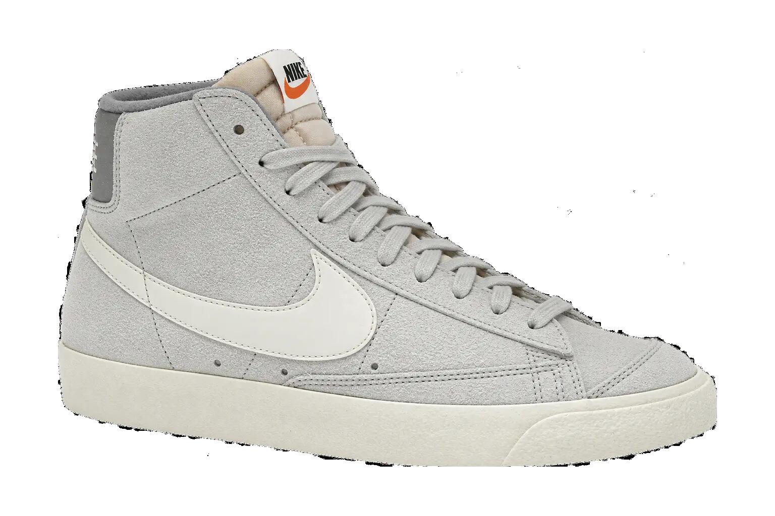 Nike Blazer Mid 77 PRM Mid-Top Sneakers, Medium Grey, EU 42, Men's 1/1