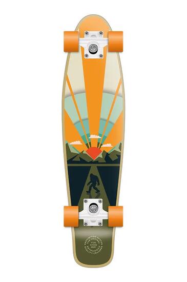 Retro Wood Cruiser - Skateboard Cruiser Complet 28