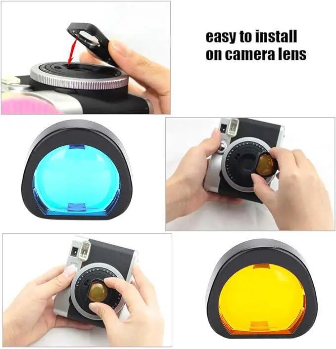 Filtres couleur Fujifilm Instax Mini 90, kit de 4 4/5
