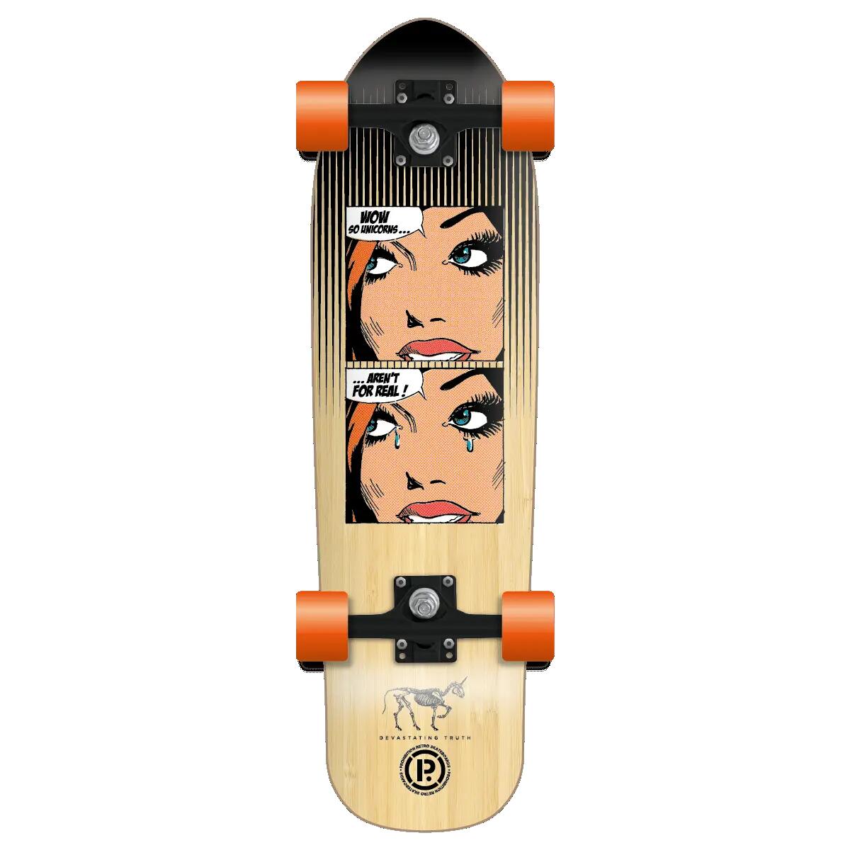 Truth Retro Wide Skate Completo 28.5 2/4