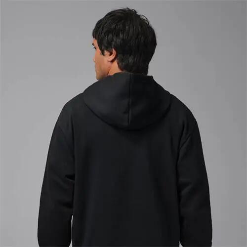 Hoodie Nike jumpman flc po 2 Schwarz/Rot 2/5