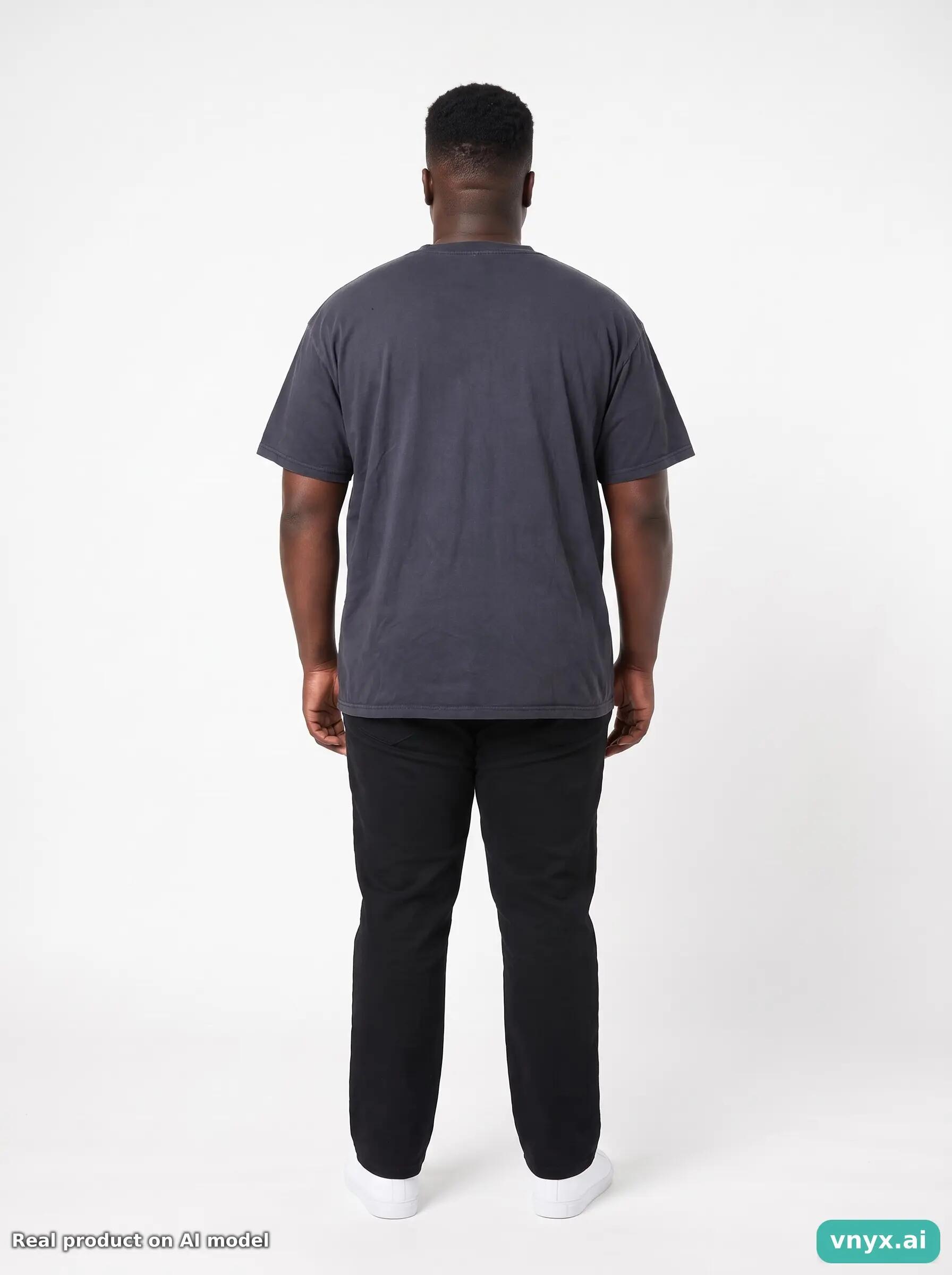 Second Life - Vintage Fruit of the Loom Black T-Shirt Men XL 6/6