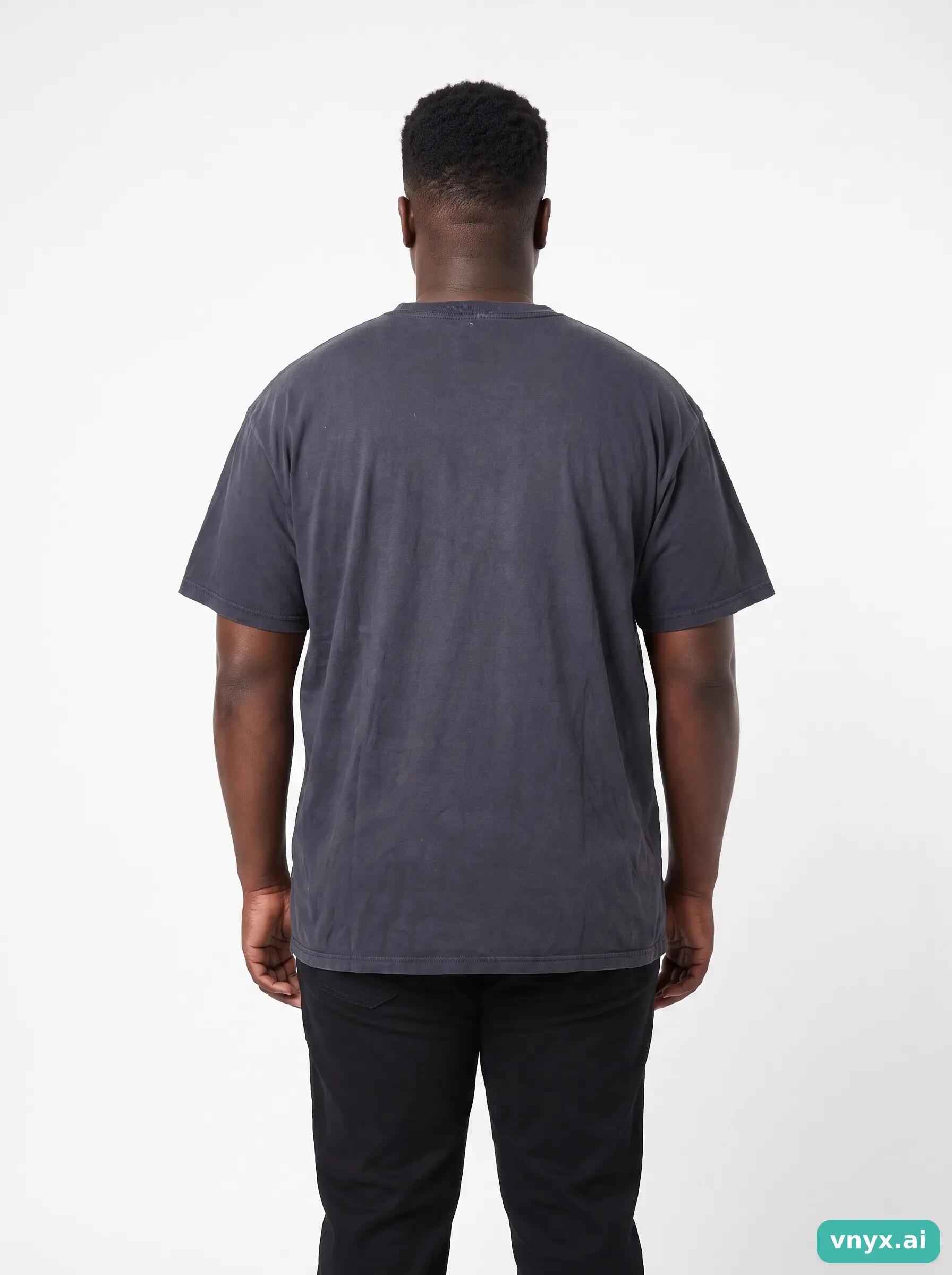 Second Life - Vintage Fruit of the Loom Black T-Shirt Men XL 2/6