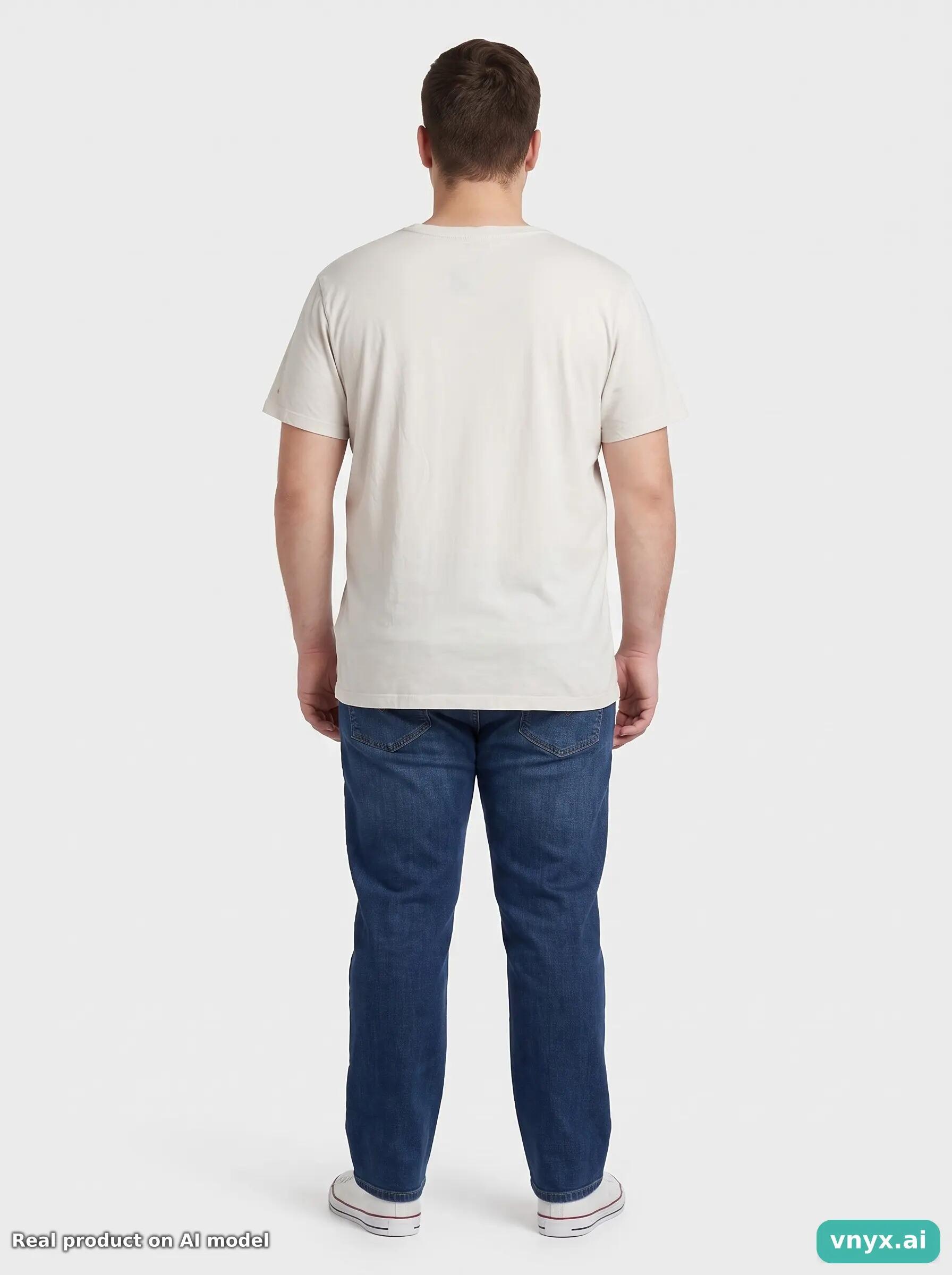 Second Life - Vintage DKNY Ivory T-Shirt Men L 4/6