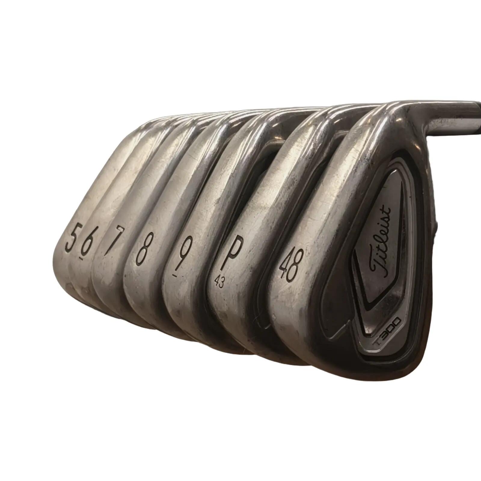Titleist T300 2019 IJzerset / 5-PW+AW / Flex Regular / Staal 3/7