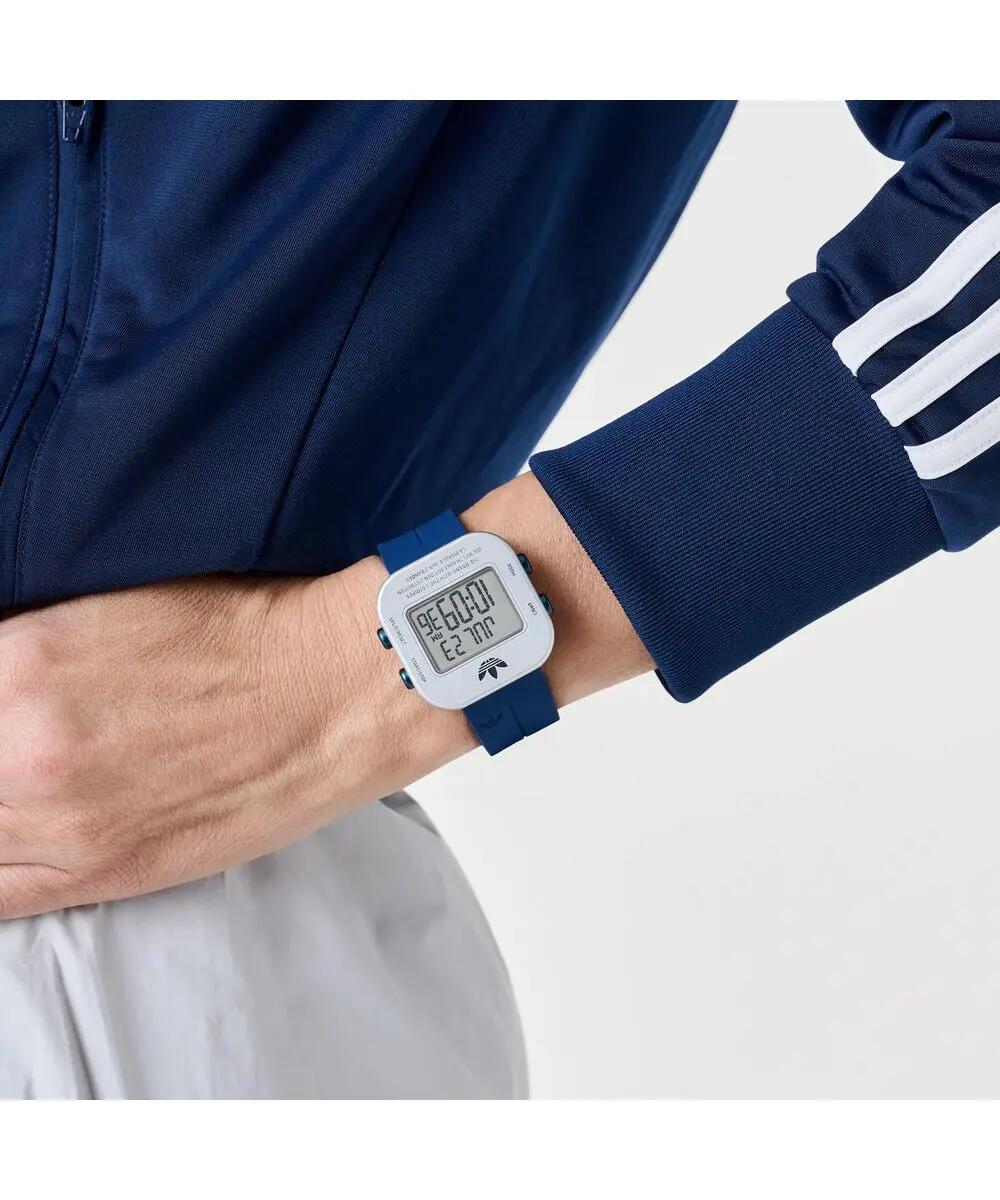 Adidas Originals Digital Montre Bleu/Argent AOST26518 5/6