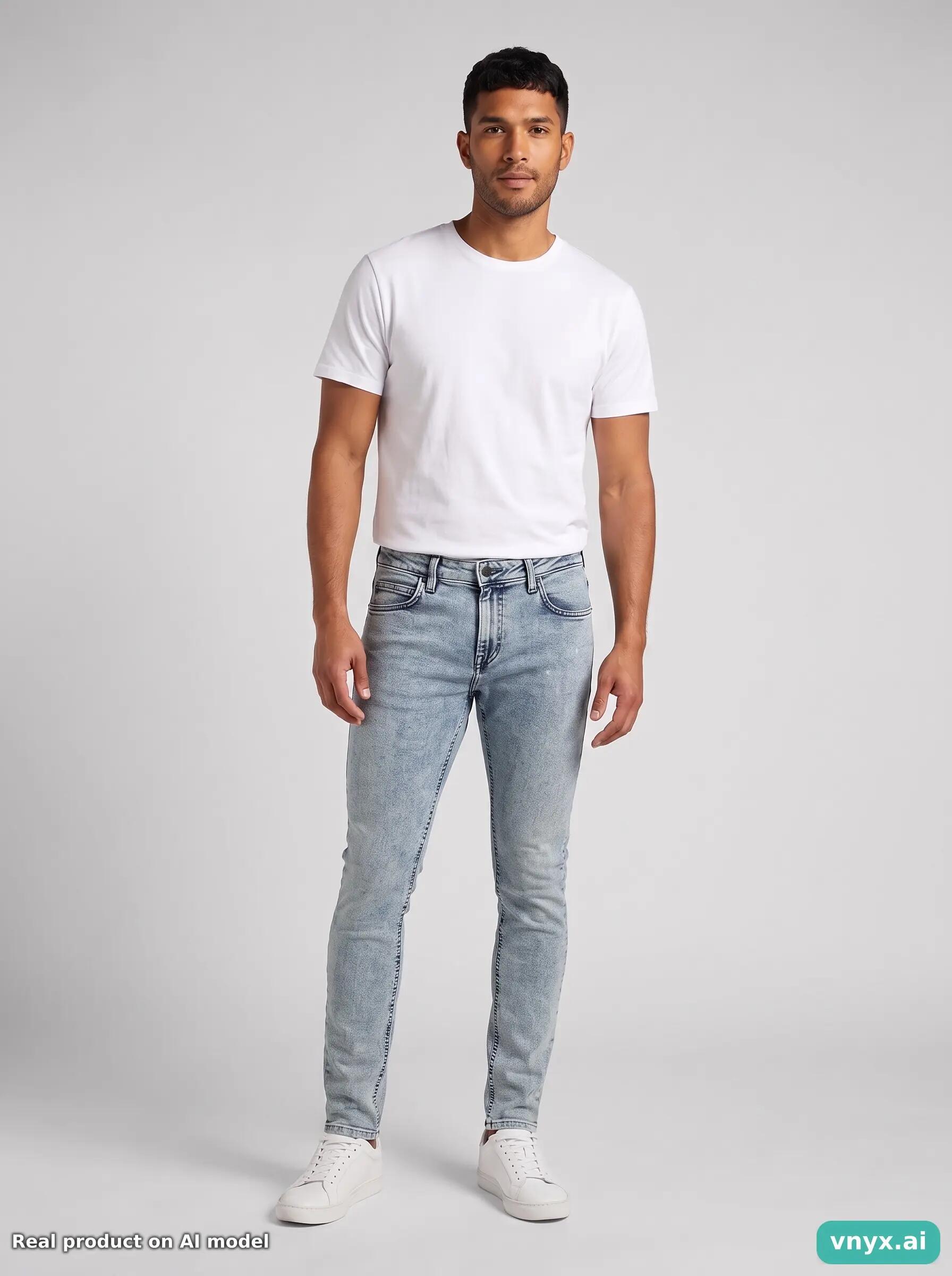 Second Life - Vintage Lee Blue Jeans Men W33 L32 6/6