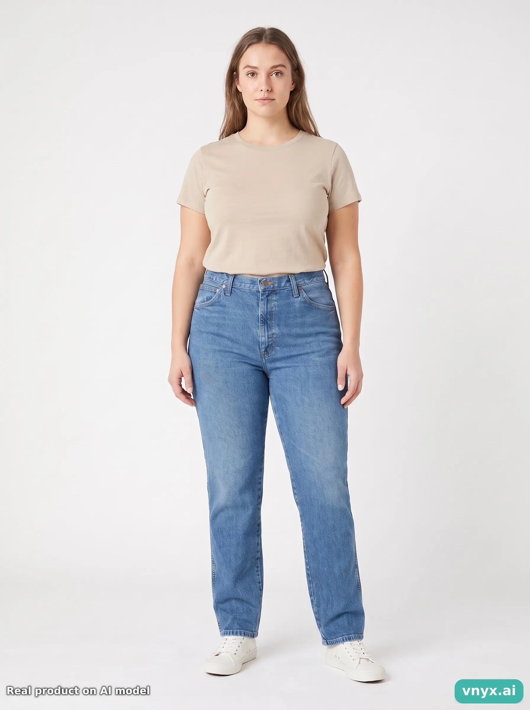 Second Life - Vintage Wrangler Blue Jeans Women W35 L34 5/6