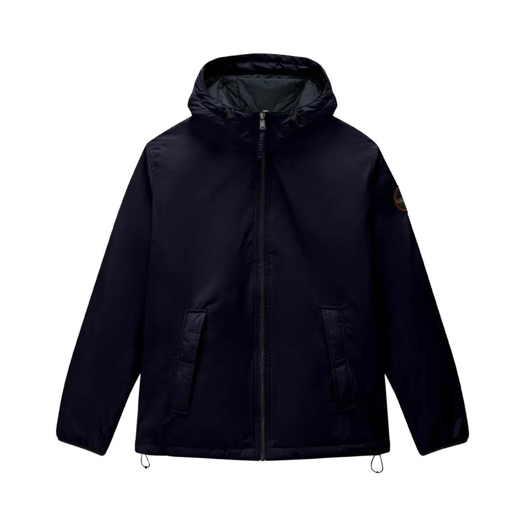 Giubbotto - Sportswear - Uomo - Regular, con cappuccio - Alther - Blu navy