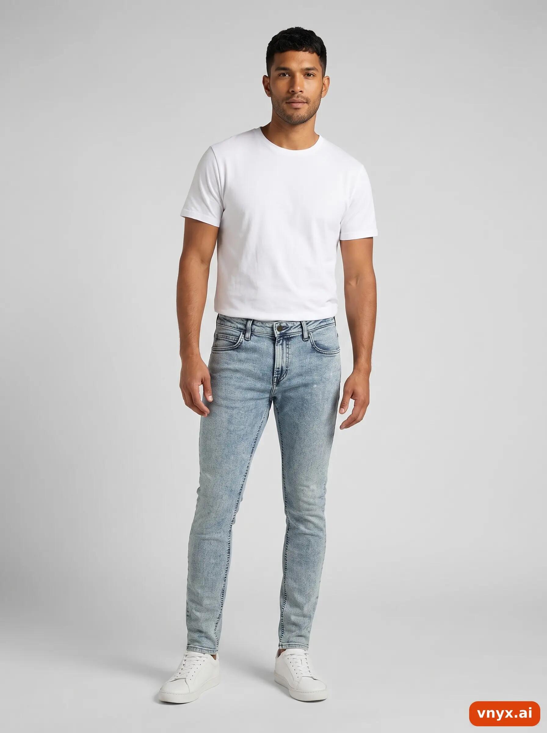 Second Life - Vintage Lee Blue Jeans Men W33 L32 3/6